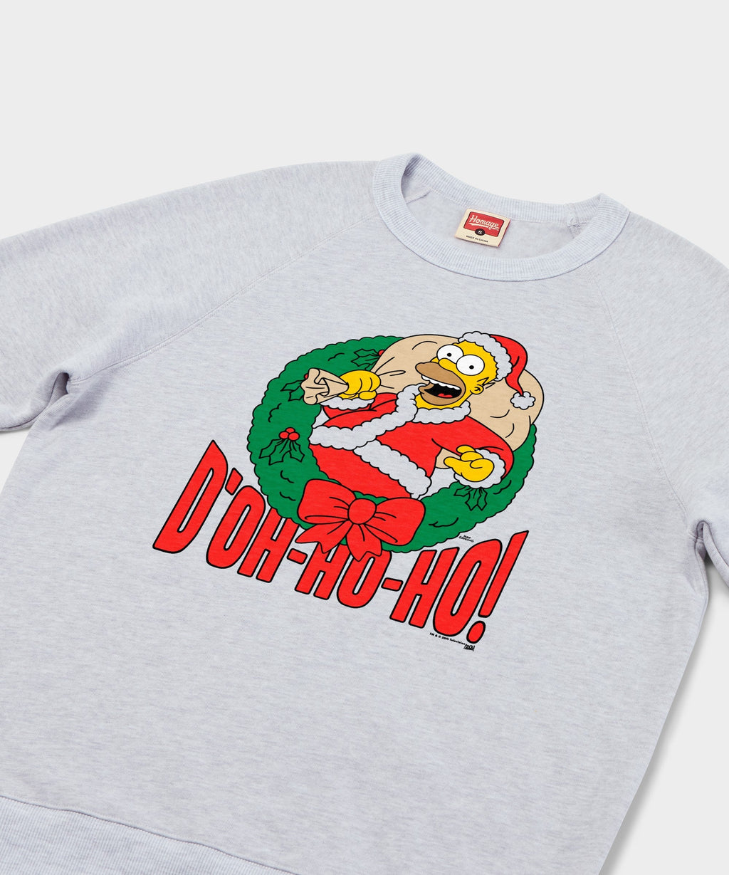 The Simpsons Homer D'oh-Ho-Ho Crewneck Unisex