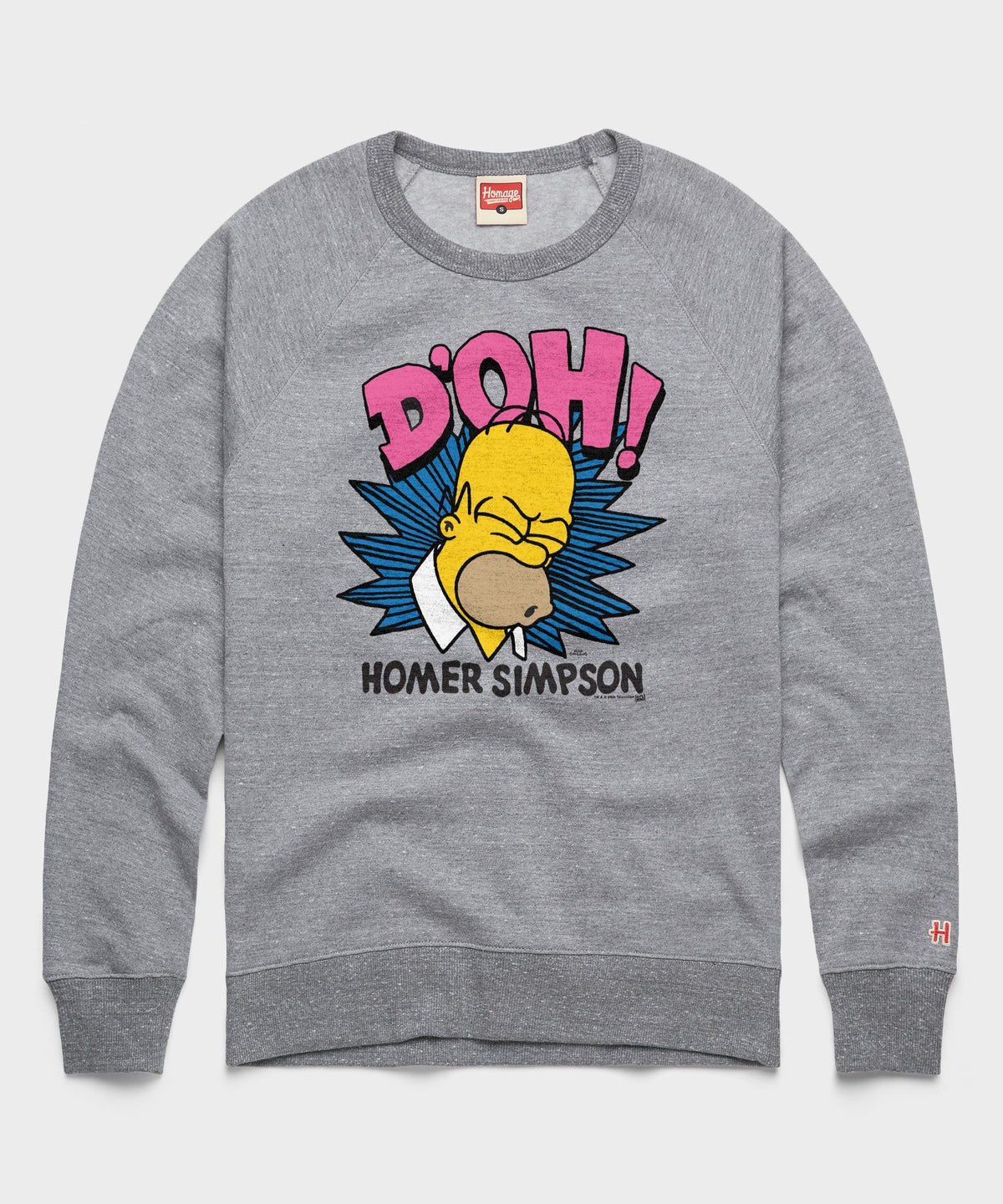 The Simpsons Homer Simpson D'oh Crewneck Unisex