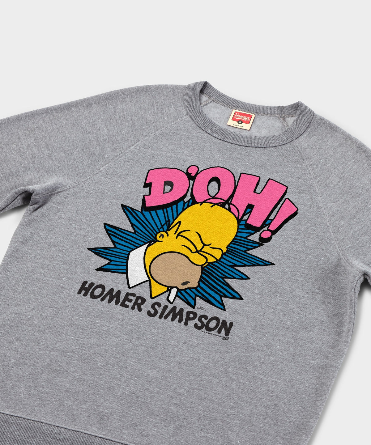 The Simpsons Homer Simpson D'oh Crewneck Unisex