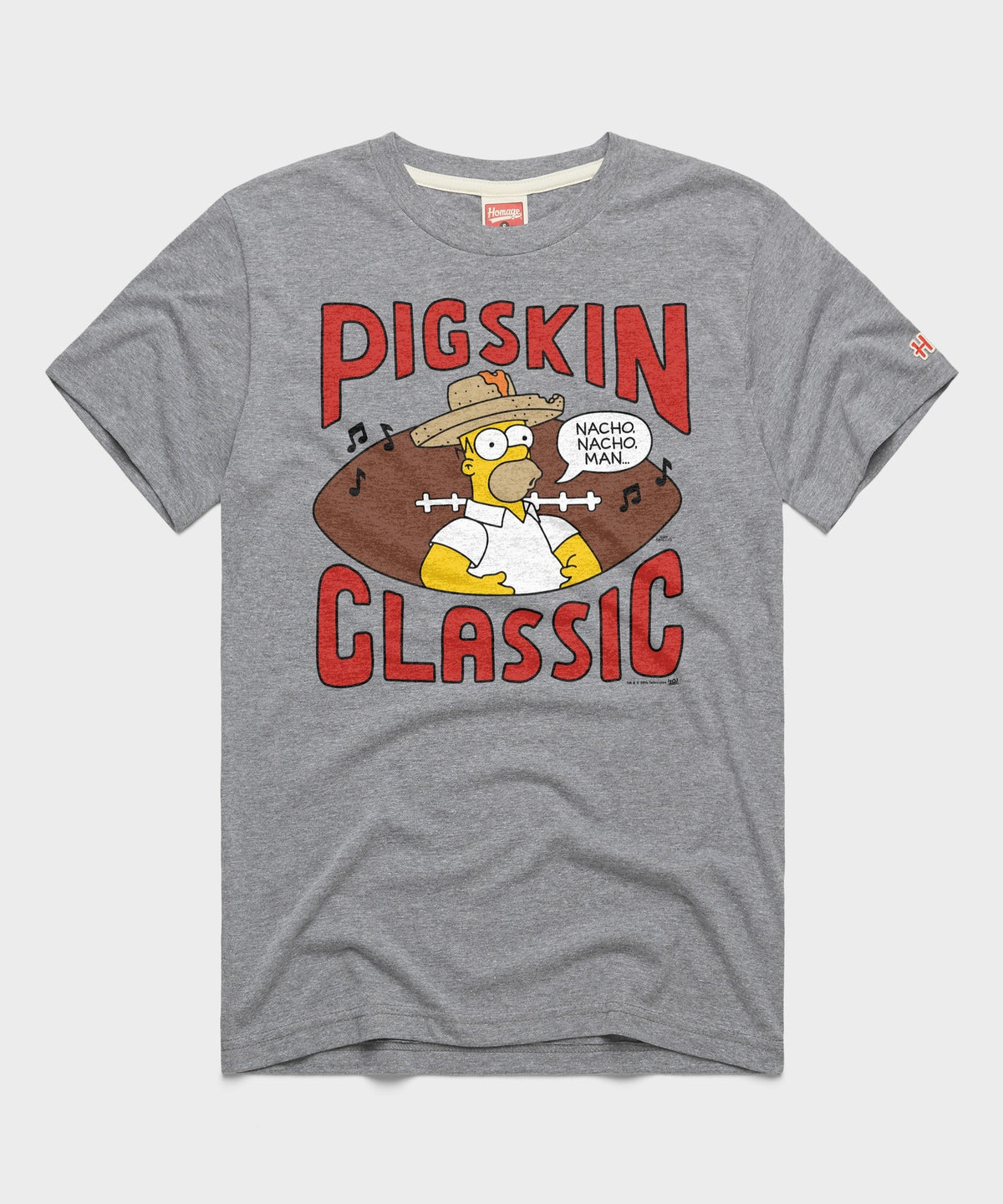 The Simpsons Pigskin Classic Unisex