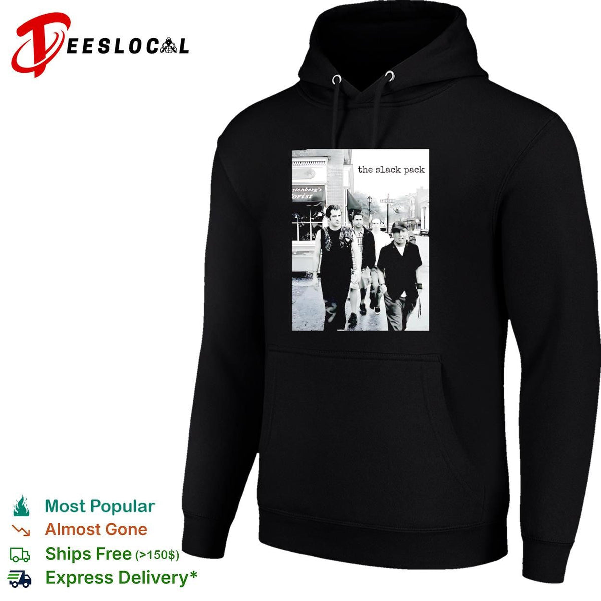 The Slack Pack vintage indie rock band walking photo shirt Unisex