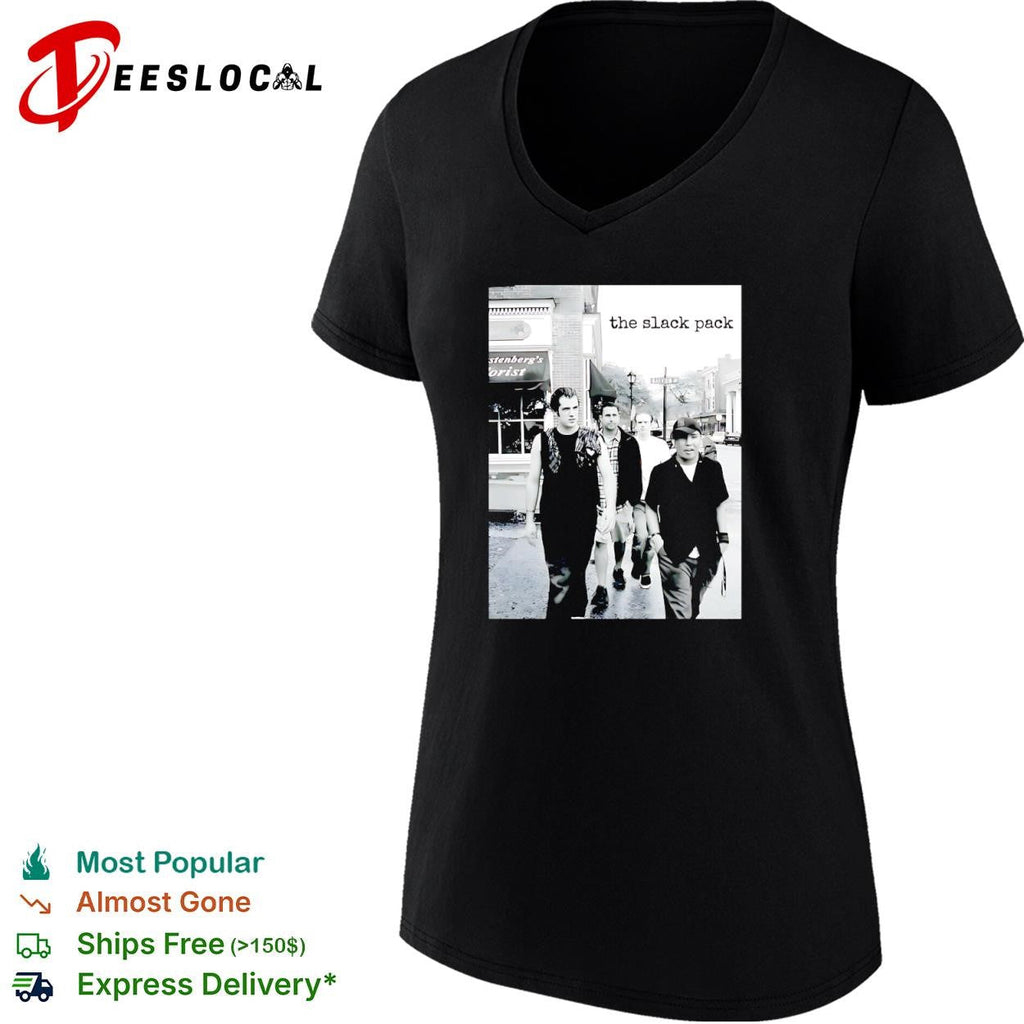 The Slack Pack vintage indie rock band walking photo shirt Unisex