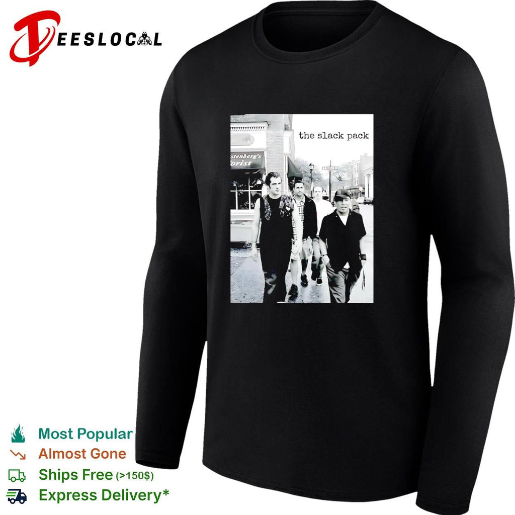 The Slack Pack vintage indie rock band walking photo shirt Unisex