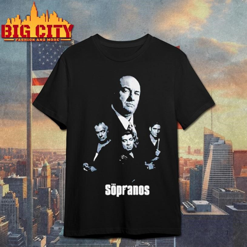 Sopranos Cast Group Mafia Tv Show Tee Unisex