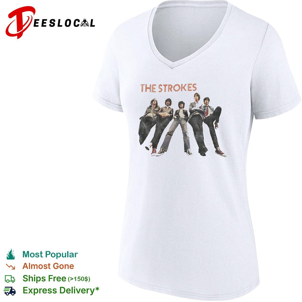 The Strokes Julian Casablancas Nick Valensi Albert Hammond Jr Nikolai Fraiture shirt Unisex