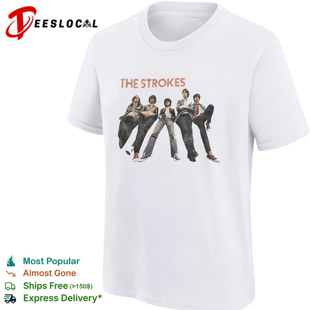 The Strokes Julian Casablancas Nick Valensi Albert Hammond Jr Nikolai Fraiture shirt Unisex