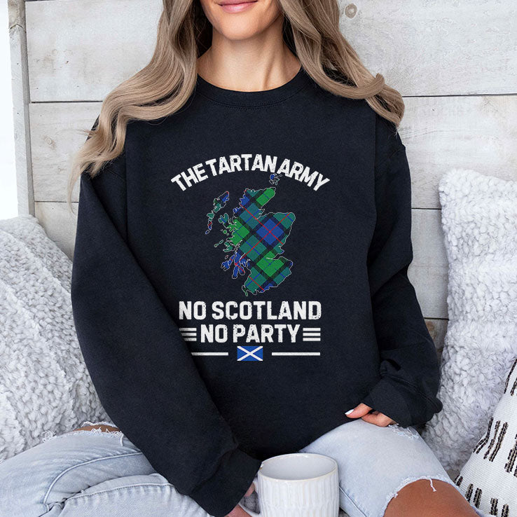 The Tartan Army No Scotland No Party T Shirt Unisex