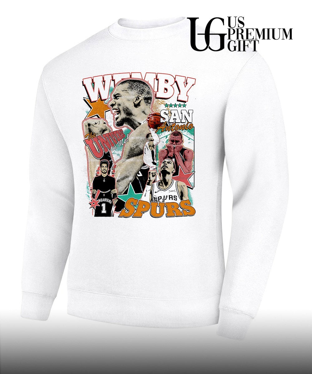 The Universe Told Me Alien Victor Wembanyama San Antonio Spurs NBA 2026 graphic shirt Unisex