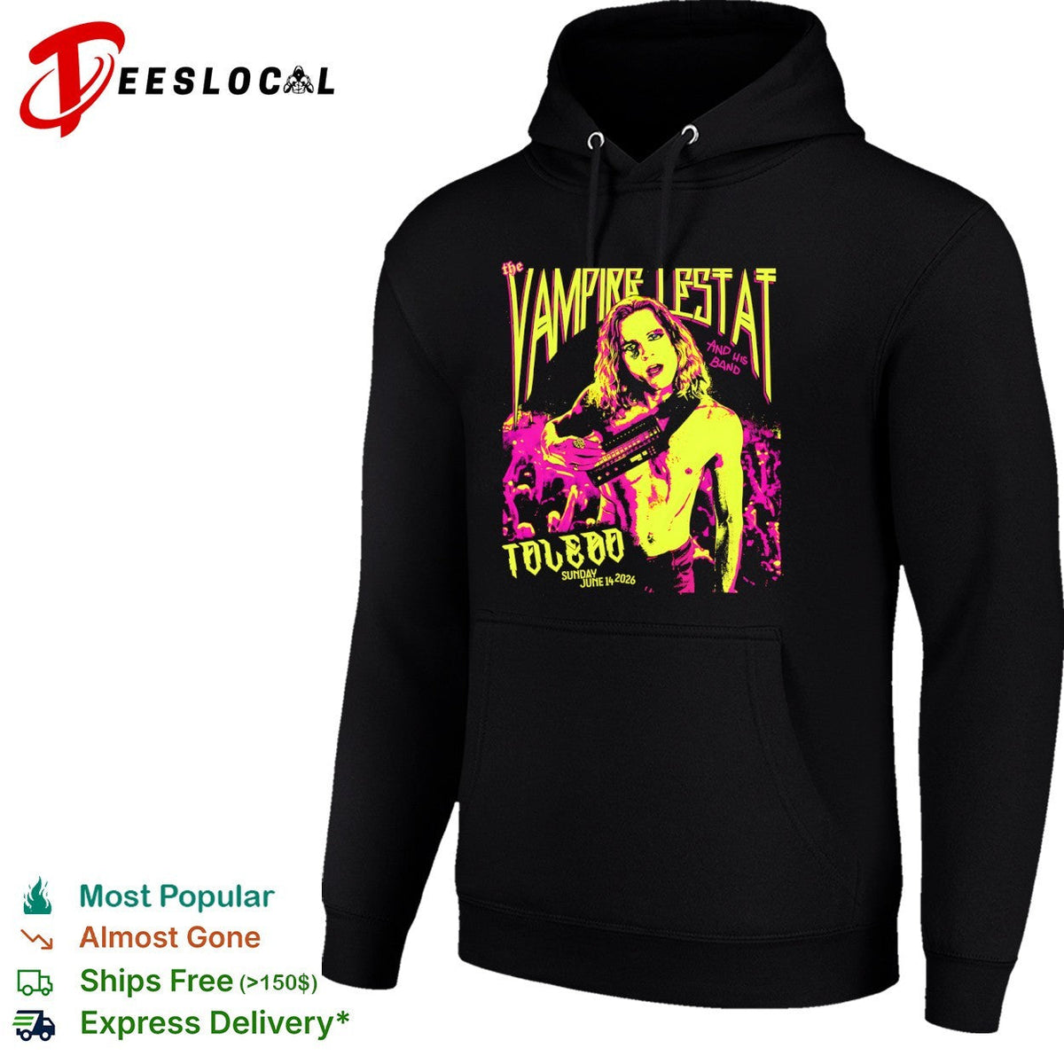 The Vampire Lestat and His Band Toledo 2026 shirt Unisex