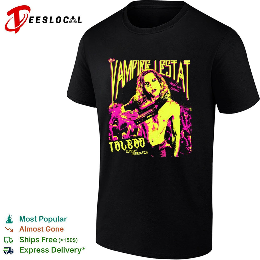 The Vampire Lestat and His Band Toledo 2026 shirt Unisex