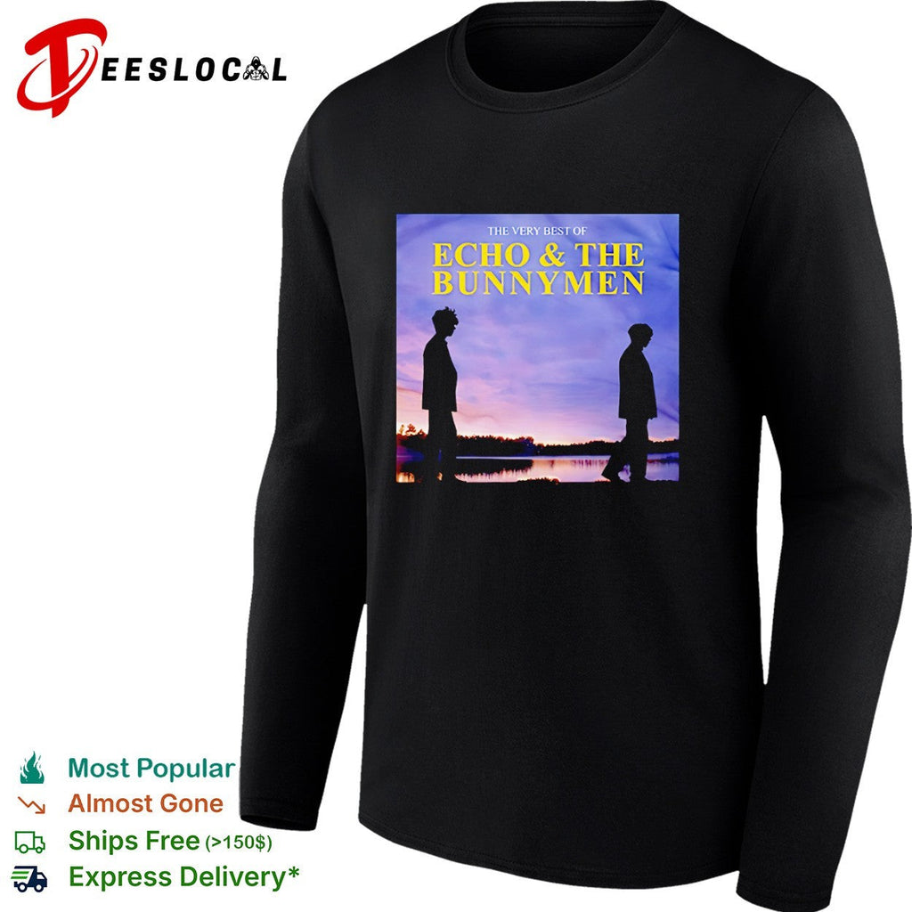 The Very Best of Echo and the Bunnymen Band Logo Music Shirt Unisex