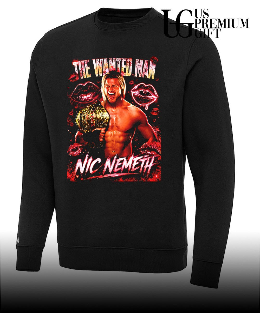 The Wanted Man Nic Nemeth Pro Wrestling shirt Unisex
