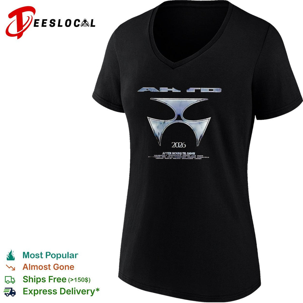 The Weeknd After Hours Til Dawn 2026 Europe And UK shirt Unisex
