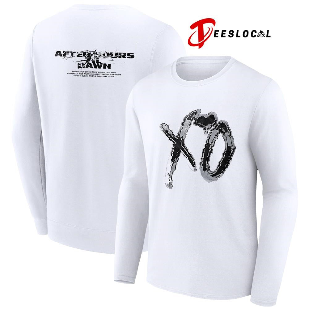 The Weeknd After Hours Til Dawn Europe and UK XO stadium shirt Unisex