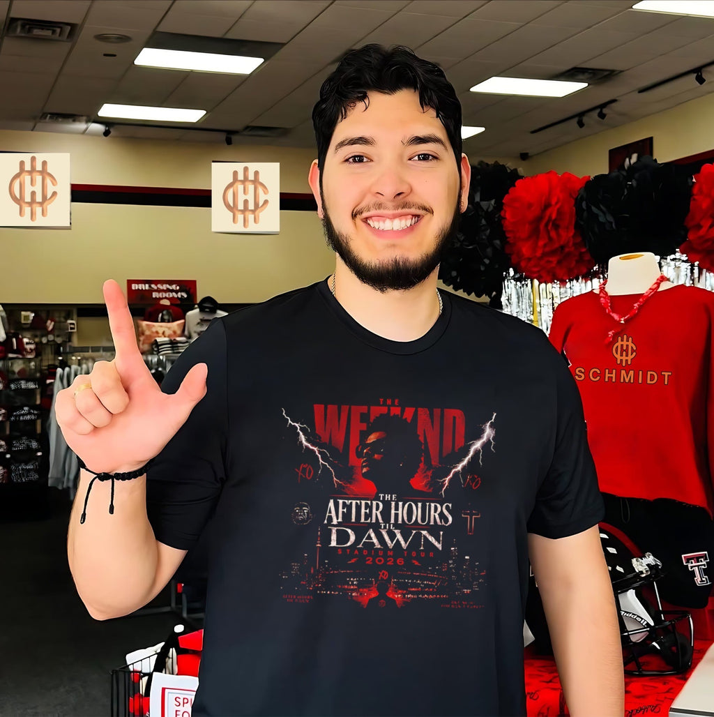 The Weeknd The After Hours Til Dawn Stadium Tour 2026 shirt Unisex