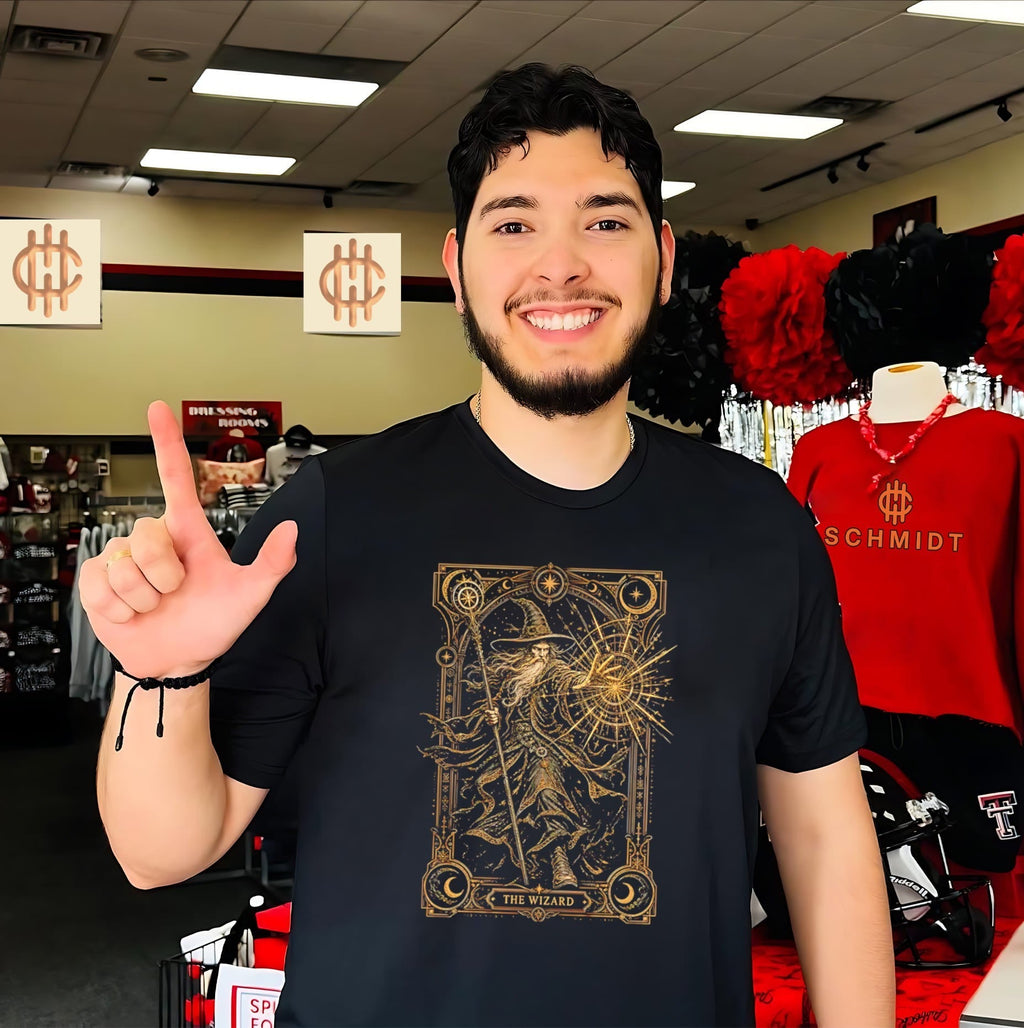 The Wizard Tarot Card Mystical Magic Spellcaster shirt Unisex