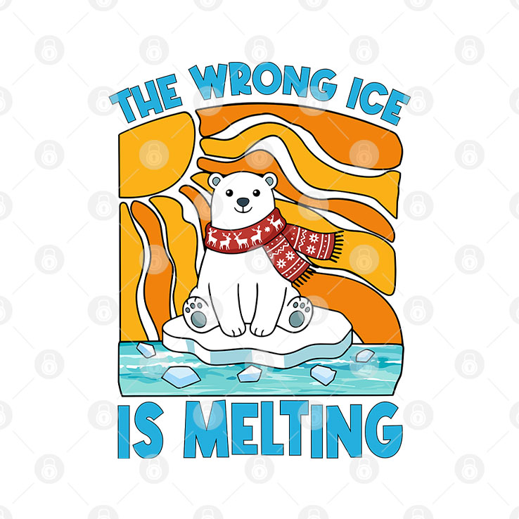 The Wrong ICE Is Melting T Shirt Unisex