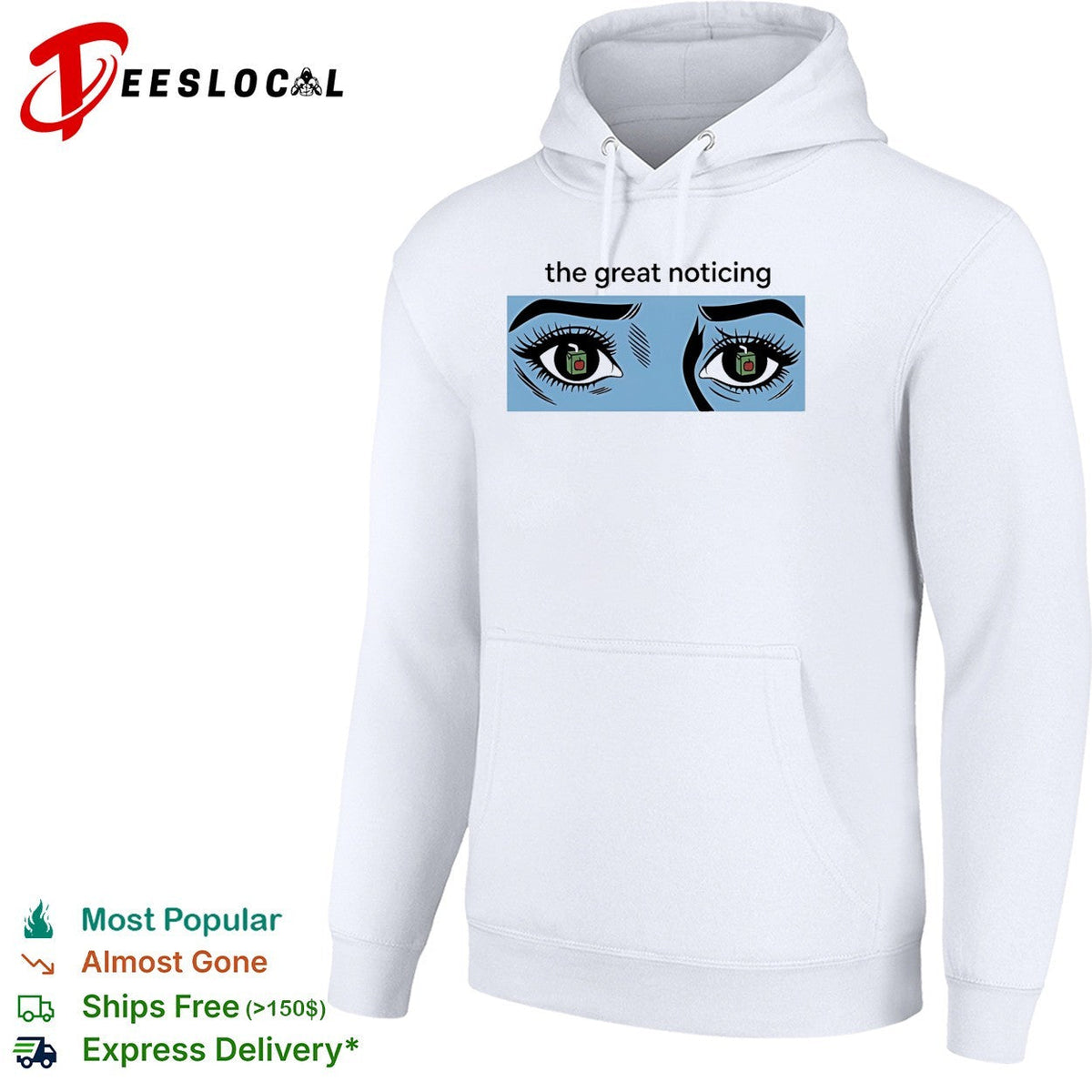 The great noticing Ice blue shirt Unisex