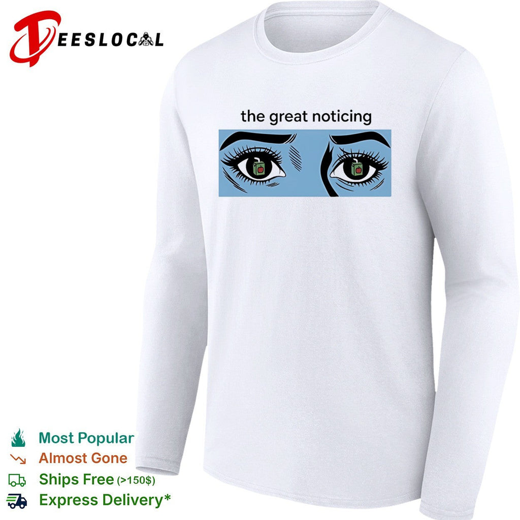 The great noticing Ice blue shirt Unisex