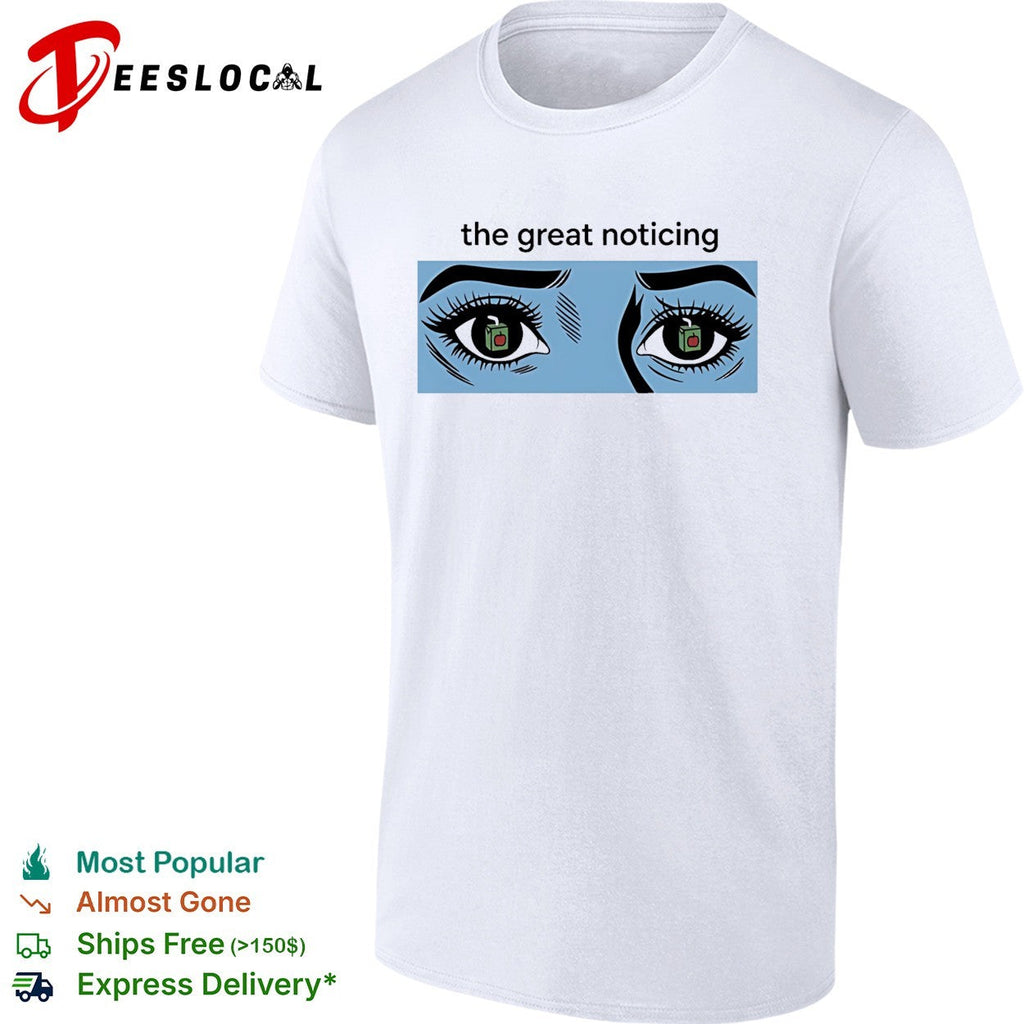 The great noticing Ice blue shirt Unisex