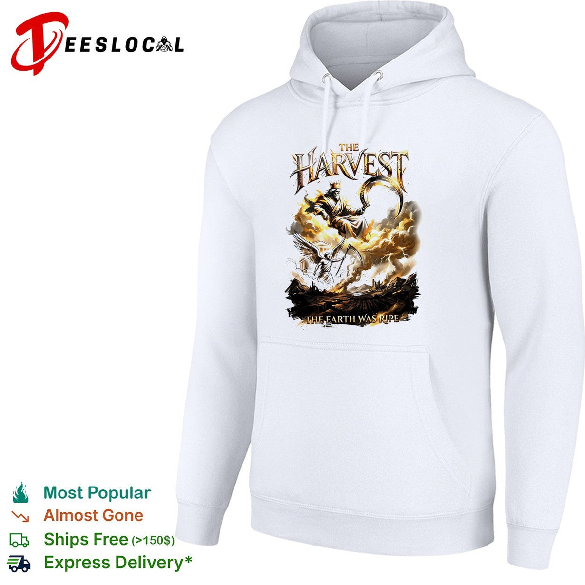 The harvest the earth was ripe graphic shirt Unisex