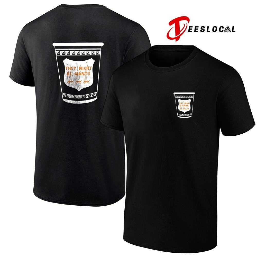 The mights be Giants noodle cup graphic shirt Unisex