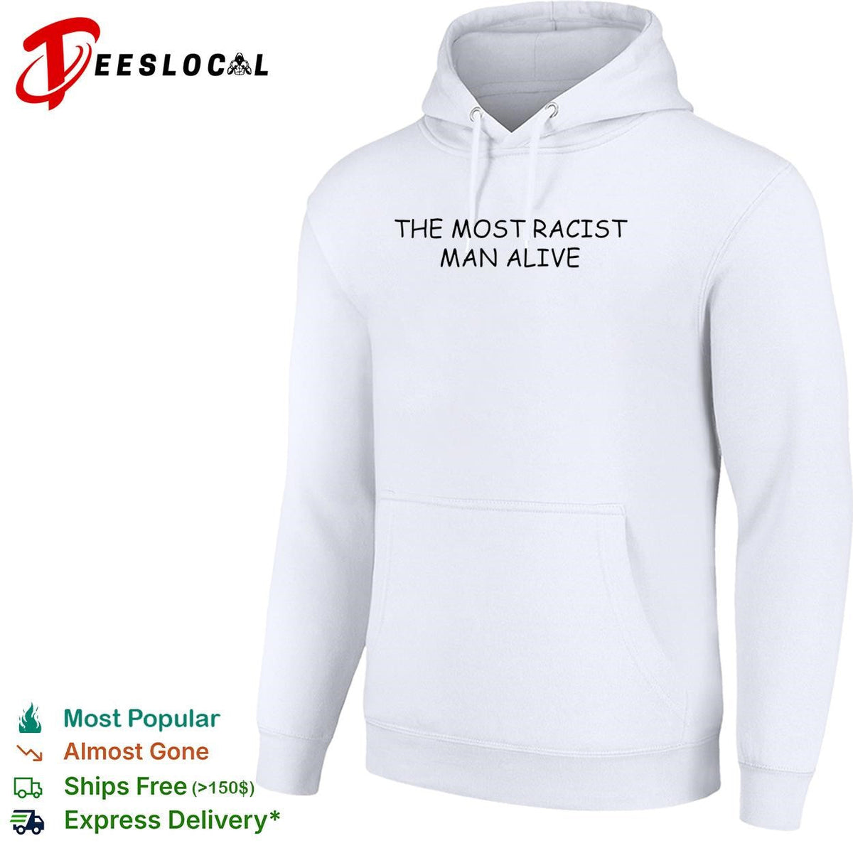 The most politically incorrect man alive cream background bold text shirt Unisex