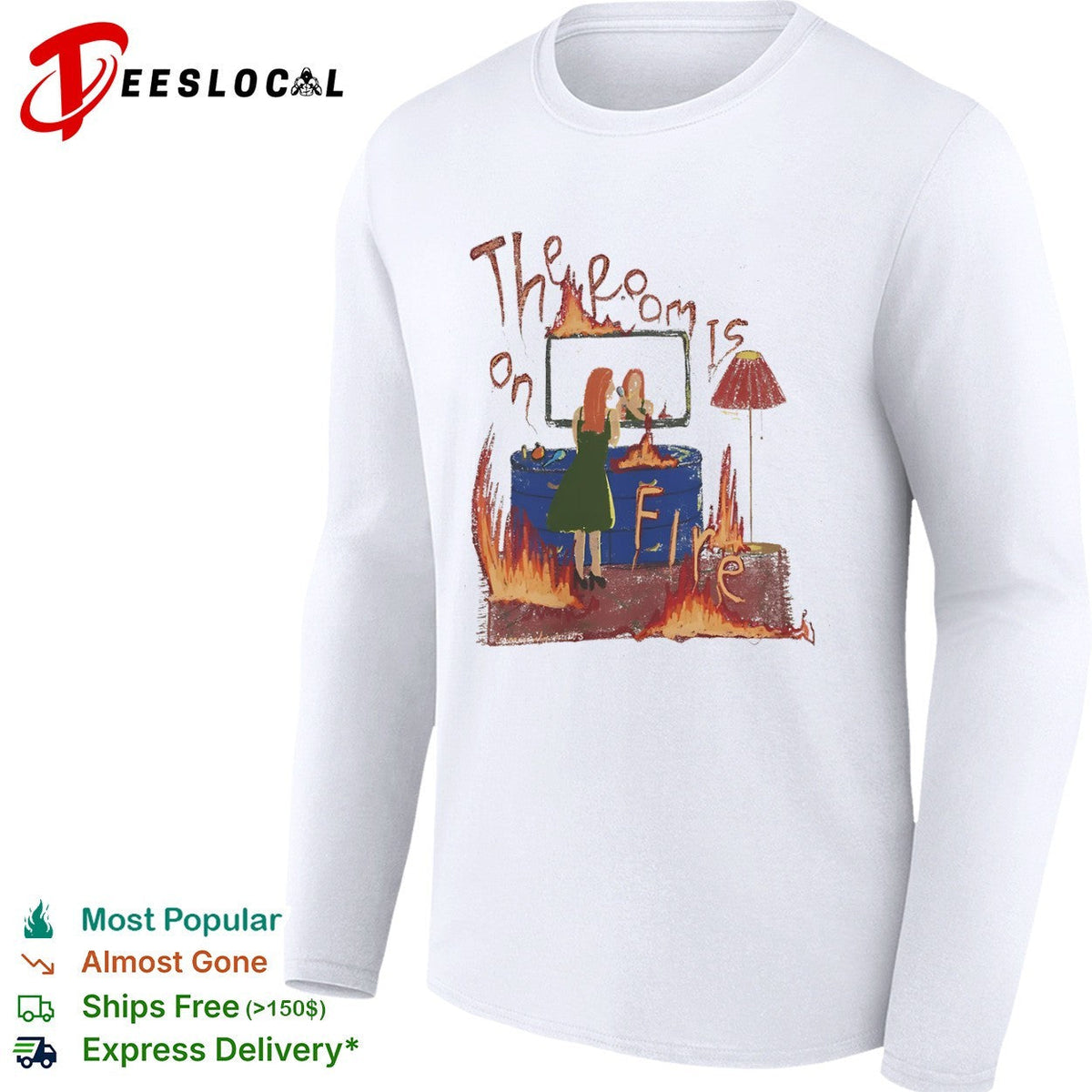 The room is on fire shirt Unisex