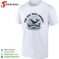 The sea was angry that day my friends Seinfeld George Costanza whale golf shirt Unisex