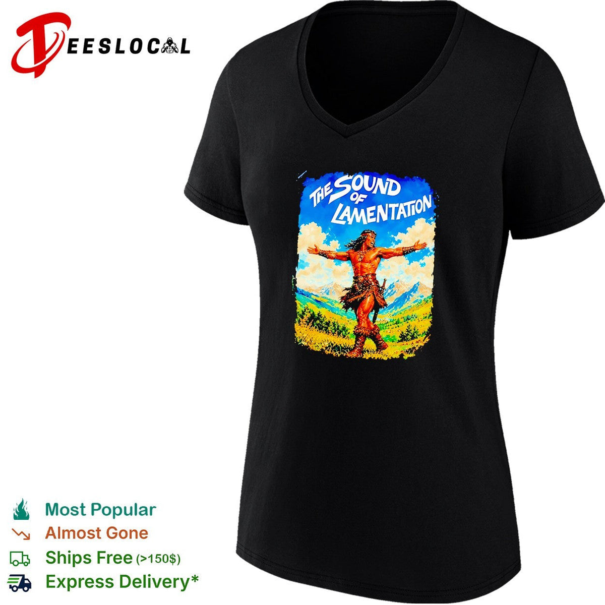 The sound of lamentation shirt Unisex