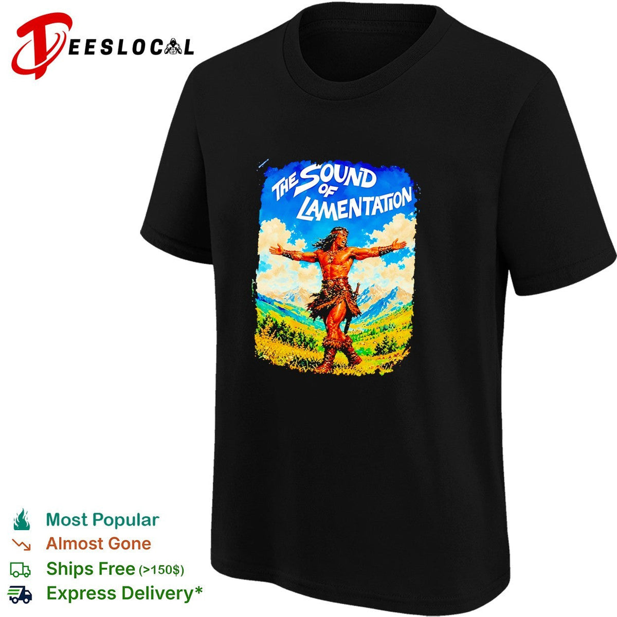 The sound of lamentation shirt Unisex