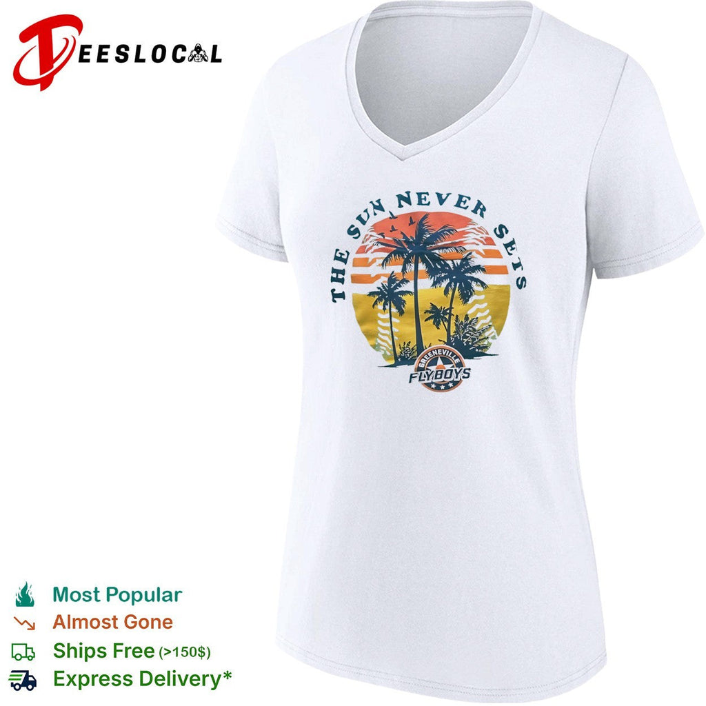 The sun never sets Greeneville Flyboys Appalachian League baseball team shirt Unisex