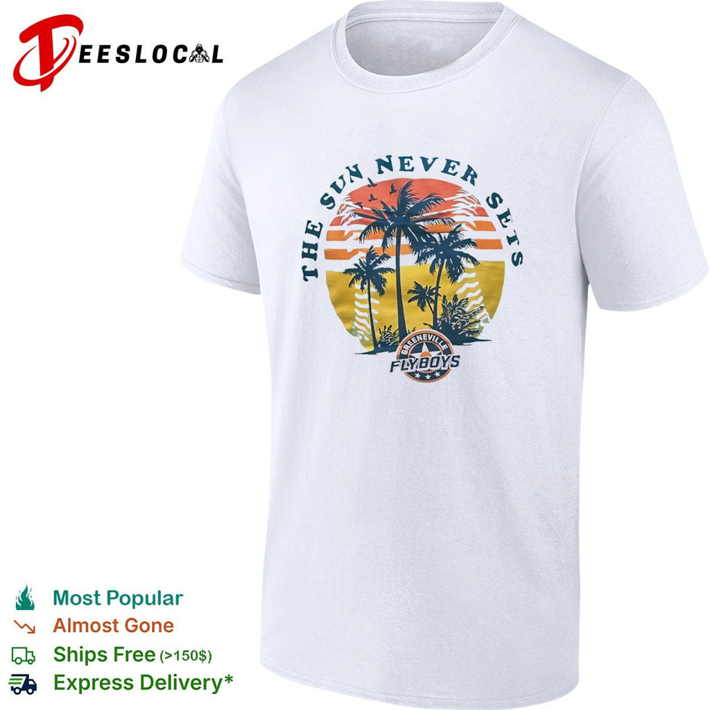 The sun never sets Greeneville Flyboys Appalachian League baseball team shirt Unisex