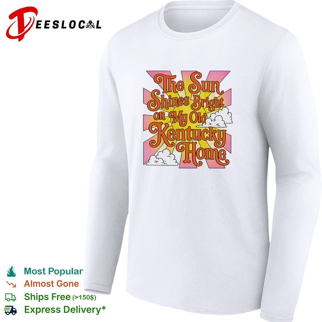 The sun shines bright on my old Kentucky home retro shirt Unisex