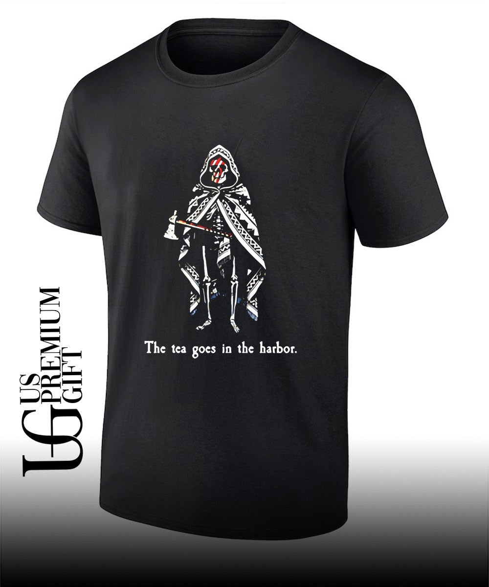 The tea goes in the harbor shirt Unisex