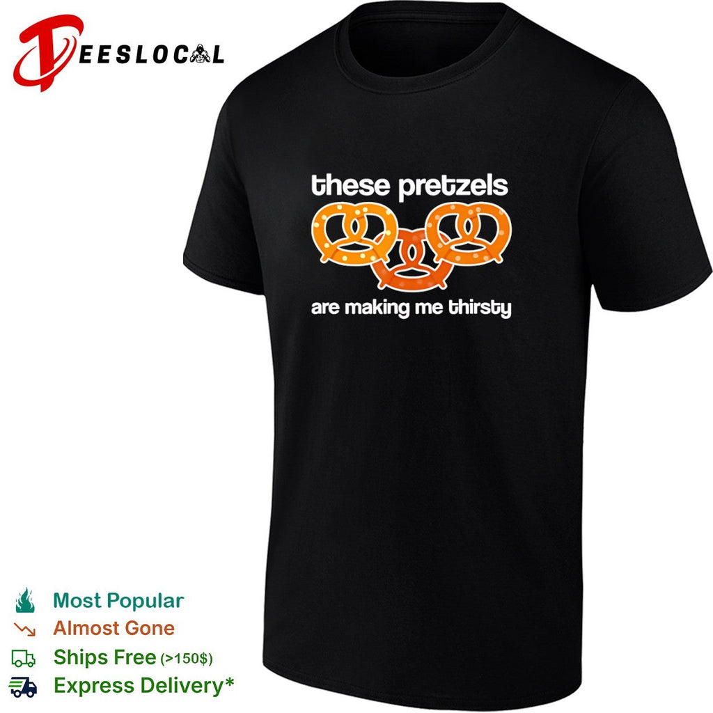 These pretzels are making me thirsty Seinfeld Olympic rings comedy show shirt Unisex