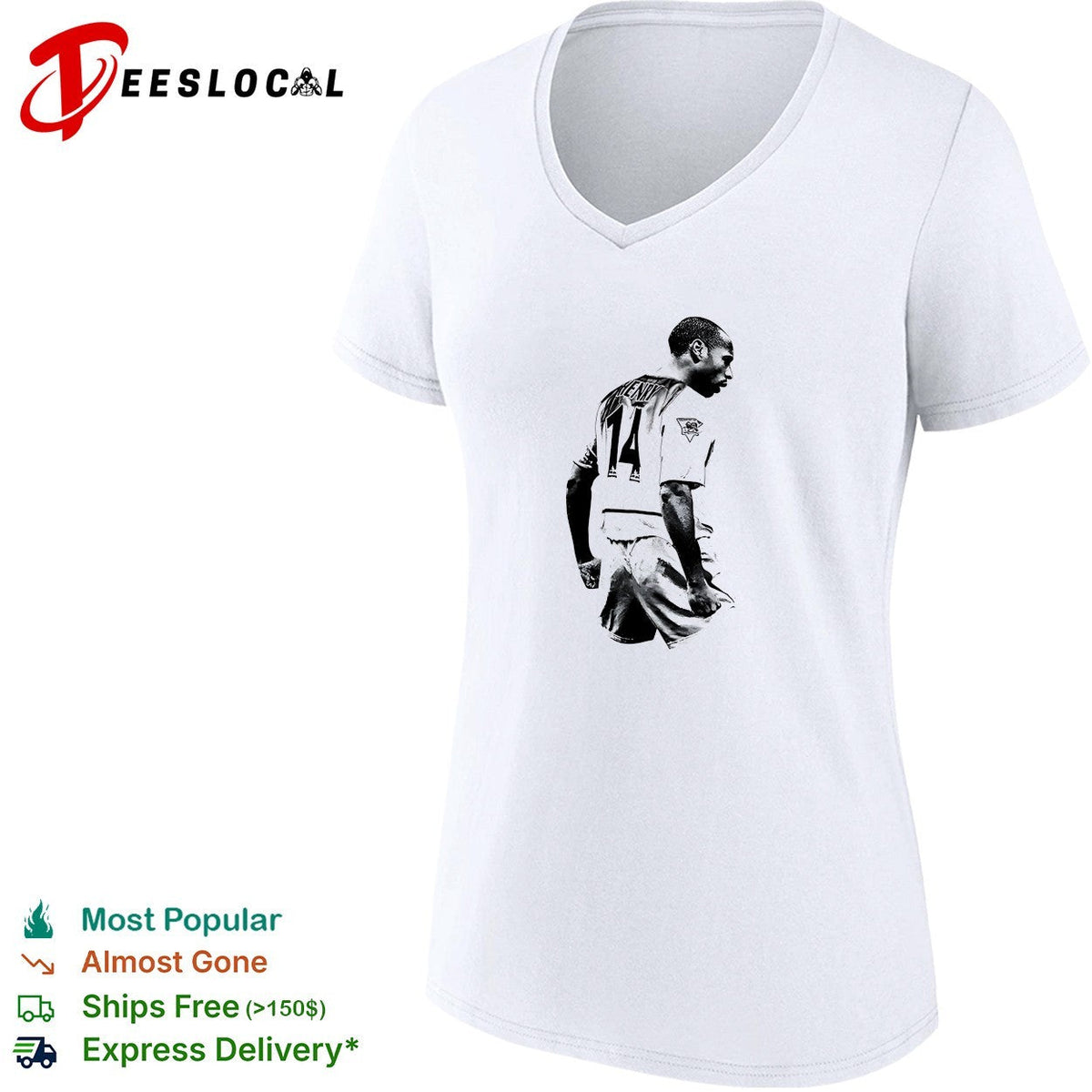 Thierry Henry Arsenal portrait shirt Unisex