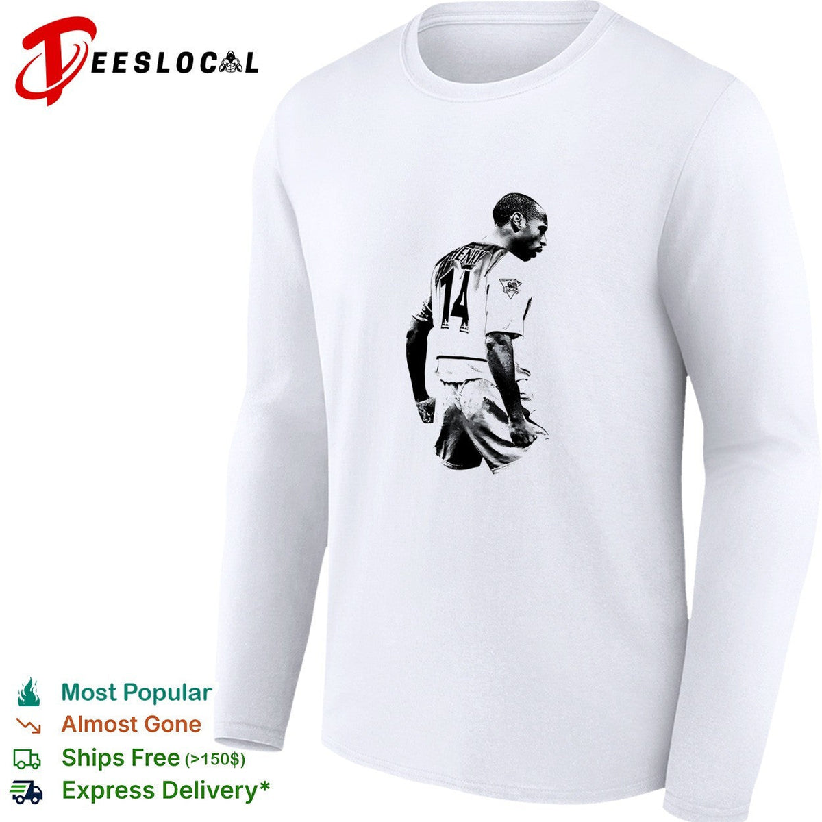 Thierry Henry Arsenal portrait shirt Unisex