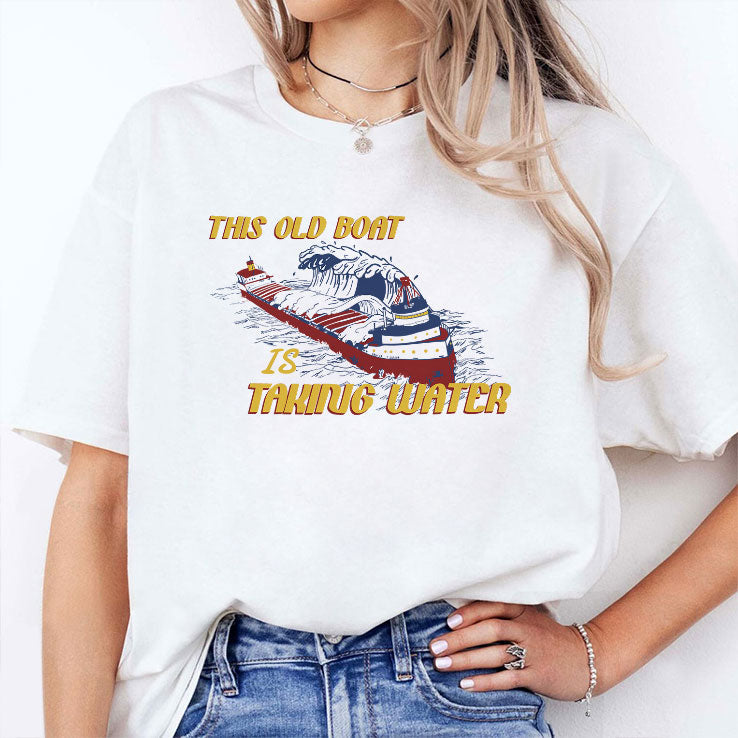 This Boat Is Taking Water Edmund Fitzgerald Memorial Shirt Unisex