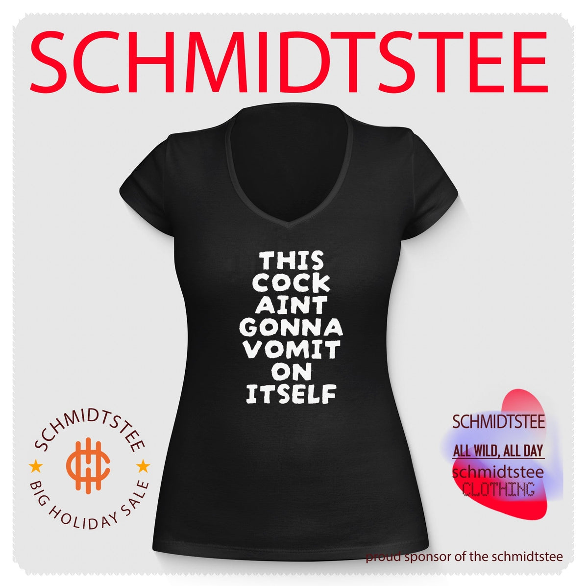 This Cock Ain’t Gonna Vomit on Itself Funny Chicken shirt Unisex