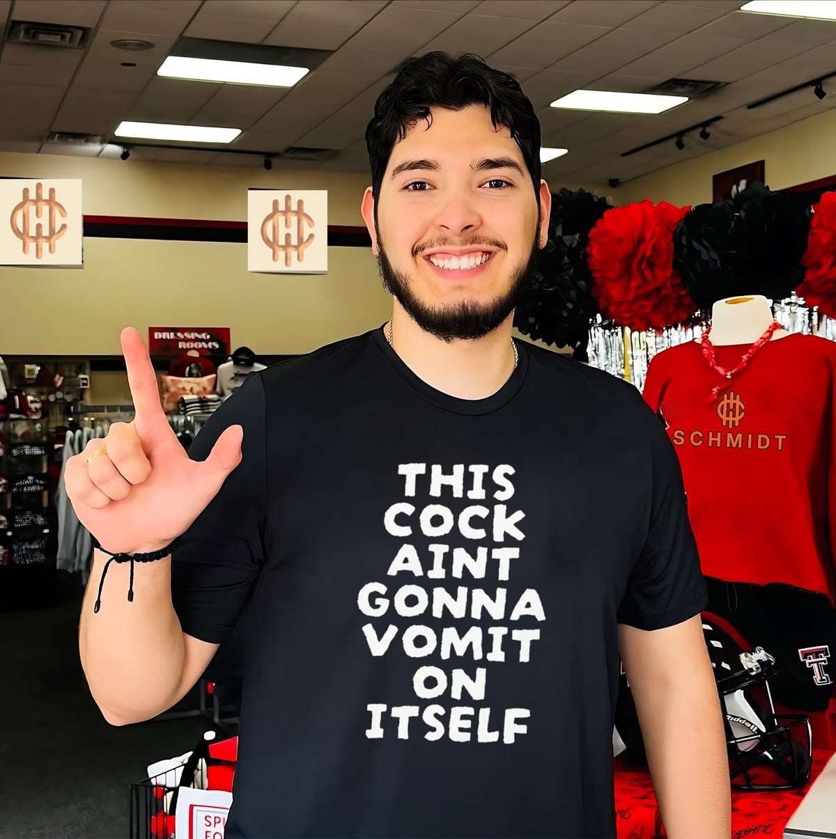 This Cock Ain’t Gonna Vomit on Itself Funny Chicken shirt Unisex