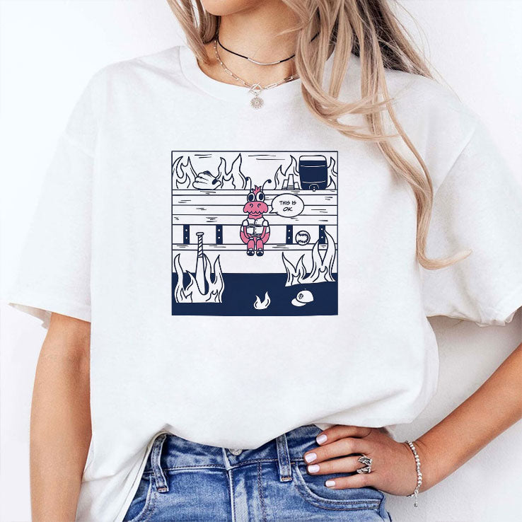 This Is Ok Funny Meme Shirt Unisex