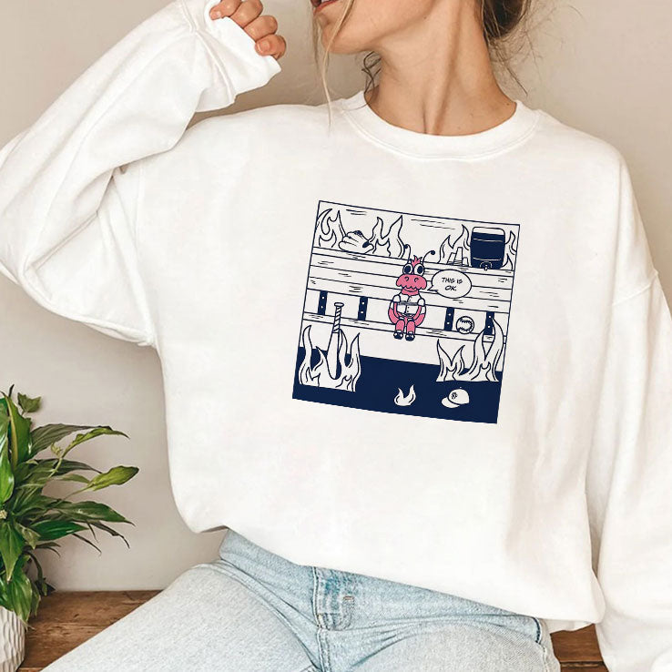 This Is Ok Funny Meme Shirt Unisex