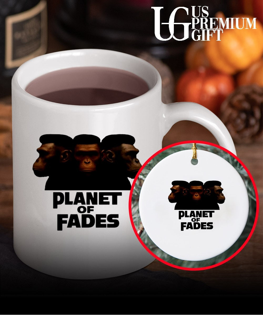 Three Chimpanzees Planet of Fades shirt Unisex