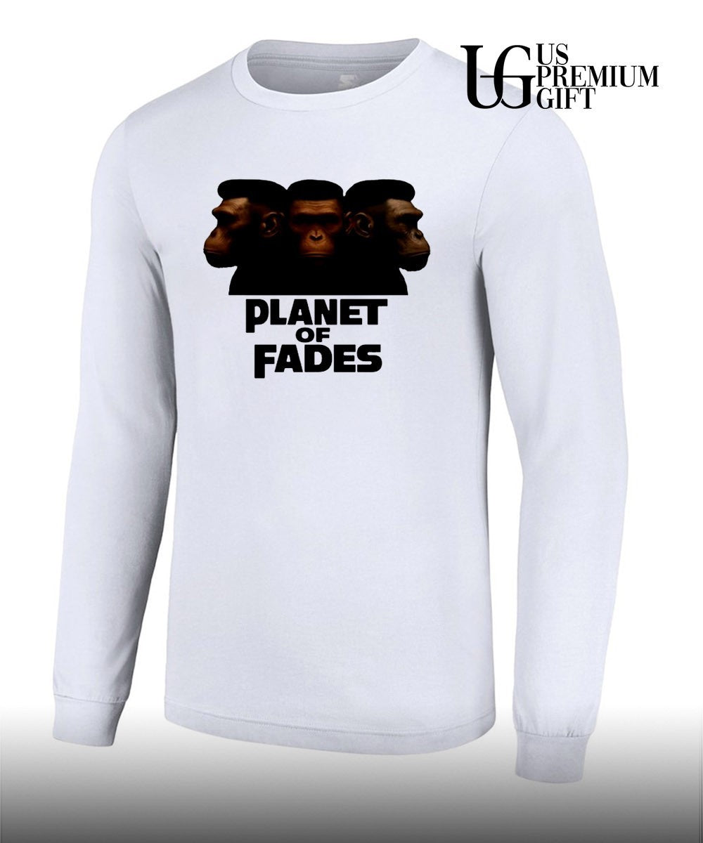 Three Chimpanzees Planet of Fades shirt Unisex