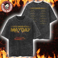 Three Days Grace Alienation 2026 Tour Merch Mayday Vintage Washed Tee Unisex