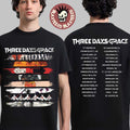 Three Days Grace Alienation 2026 Tour North America Merch Album Stripe Unisex