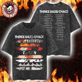 Three Days Grace Alienation 2026 Tour North America Merch Album Stripe Vintage Washed Tee Unisex
