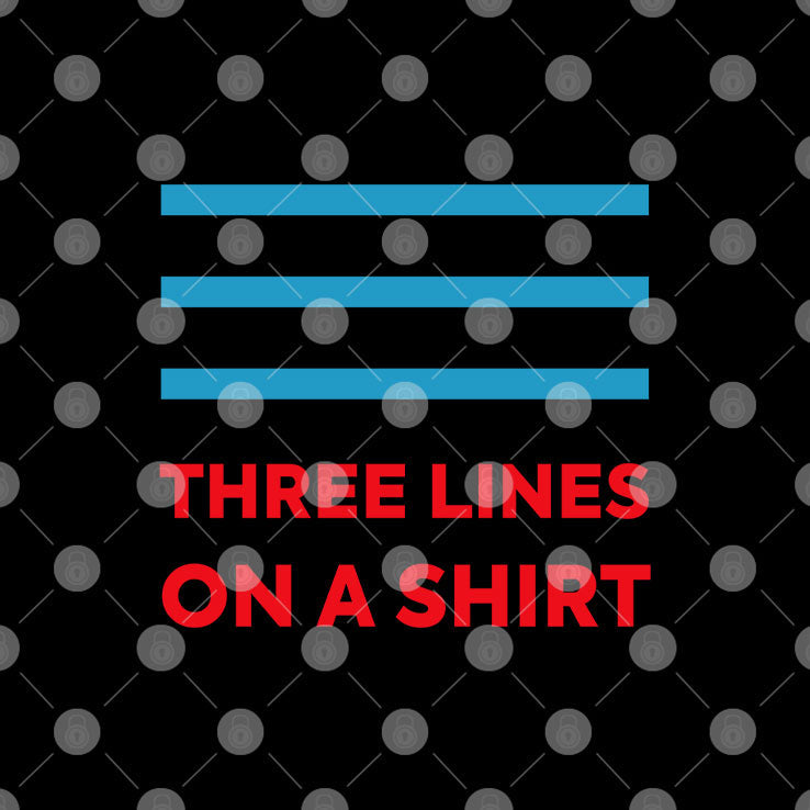 Three Lines On A Shirt England Europe T Shirt Unisex
