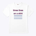 Three Lines On A Shirt England Football T Shirt Unisex
